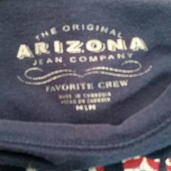 The Original Arizona Jean Co. Holiday Top Girls M - Picture 4 of 5